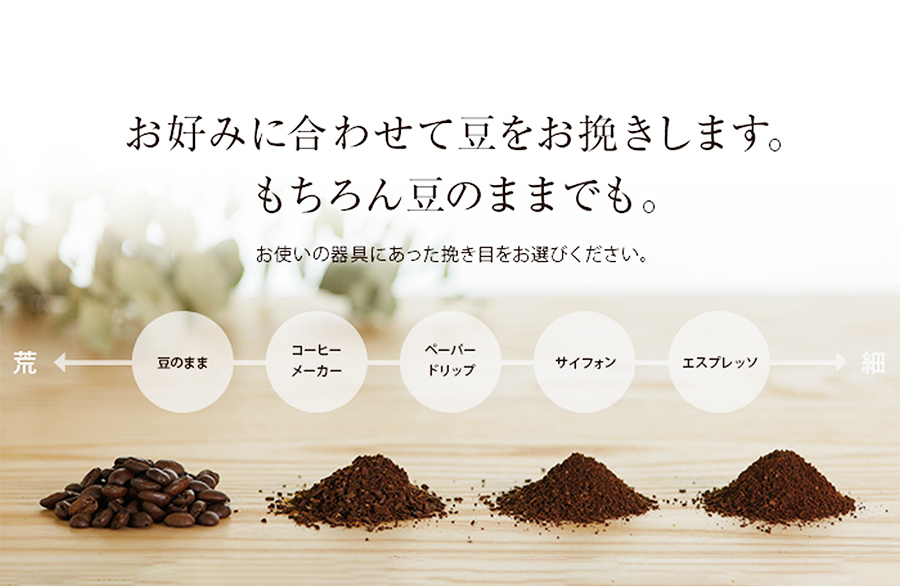 神戸珈琲のこだわり